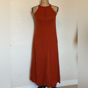 Zara Rusty Orange Dress